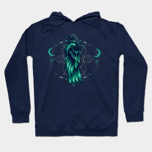 crow skull Hoodie